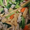 ☆ゆった☆'s cooksnap of when they made 超簡単！小松菜と油揚げの煮浸し.