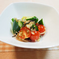 バカリャウ's cooksnap of when they made 簡単☆きゅうりとトマトの塩昆布和え.