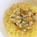 こはる・▽・'s cooksnap of when they made 離乳食後期 トマトとナスのパスタ.