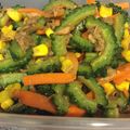 mami777's cooksnap of when they made ゴーヤとツナの甘辛炒め.