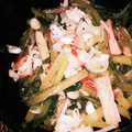 la_breeze's cooksnap of when they made ★簡単★青梗菜とカニカマの和え物.