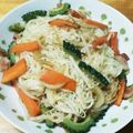 zuimei's cooksnap of when they made ゴーヤ入りそうめんチャンプル.