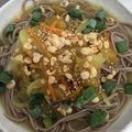 ☆★あーこ★☆'s cooksnap of when they made 夏だ☀カレーだ！冷たいカレー味麺つゆ.