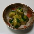 ロべリア's cooksnap of when they made 柚子こしょう醤油麹deやみつききゅうり.