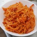 mirai∞'s cooksnap of when they made 簡単☆チーズ入り濃厚ナポリタン.