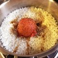 くりぱんマン's cooksnap of when they made 電子レンジ圧力鍋で作るトマト丸ごとピラフ.