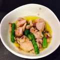 robita's cooksnap of when they made 鶏肉のアヒージョ風.