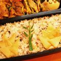 ガッちゃん's cooksnap of when they made キャラ弁☆たけのこちゃん弁当♪.