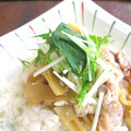 megming's cooksnap of when they made 旬のたけのこと豚肉で♡.