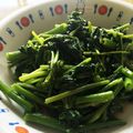 じゅぴ姫's cooksnap of when they made 超簡単！空芯菜の塩炒め.