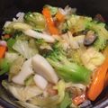 xxTottiexx's cooksnap of when they made イカで海鮮八宝菜（中華丼）.