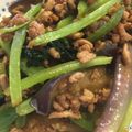 はにわママン's cooksnap of when they made 挽肉と茄子とピーマンの大葉味噌炒め.