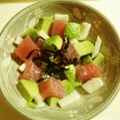 白いぐれーぷ's cooksnap of when they made アボカド＊まぐろ＊長いも和え.
