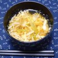 ちー（・＿・）'s cooksnap of when they made えのきのお吸い物.