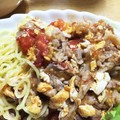 きあん's cooksnap of when they made 豚＆トマトの♡ふんわりとろ～り中華炒め.