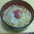ゆきえまる's cooksnap of when they made 梅おろしにゅうめん.