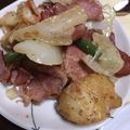 ルナＰボール's cooksnap of when they made クリスマス★じゃがいもペペロンチーノ炒め.