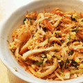 けいさく's cooksnap of when they made もやしの卵キムチ炒め♪.