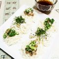 KUMI KUMI's cooksnap of when they made 納豆オクラ長芋盛り☆orぶっかけそうめん.