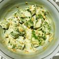 衣千子's cooksnap of when they made ハマる！オクラの胡麻和え♡.