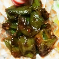 meri＊'s cooksnap of when they made ピーマンだけ！鰻のたれ焼き(*^O^*).