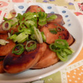 rie-tin's cooksnap of when they made 焼き鳥のタレかけて！魚ニソを焼いてみよ☆.