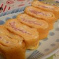 rie-tin's cooksnap of when they made 紅ショウガとチーズの卵焼き.