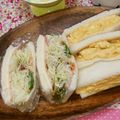 みゆwaco 's cooksnap of when they made キャベツたっぷりベーコンチーズサンド.