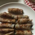 たまねぎ大好き's cooksnap of when they made 材料3つ♪豚肉の梅しそ巻.