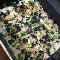 mofunofu's cooksnap of when they made おろして混ぜて焼くだけ！長芋のとろろ焼き.