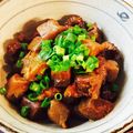 うさぎ姫っこ's cooksnap of when they made 牛肉とこんにゃくの味噌にんにく煮こみ.