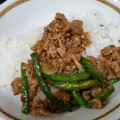 ぶりぶりぶーりちゃん's cooksnap of when they made いんげん豆とひき肉の炒め物.