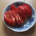 きらり流れ星's cooksnap of when they made トマトのわさびおひたし.