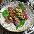 qyulove's cooksnap of when they made 塩トマトで♪鰹のたたきのづけパッチョ.