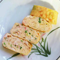 taako1552's cooksnap of when they made 白だしで☆簡単だし巻き卵（カニカマ入り）.