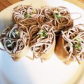 えもかお's cooksnap of when they made 蕎麦いなり＊マクロビ.