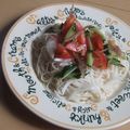 きらり流れ星's cooksnap of when they made さっぱり～！とまとぶっかけそうめん。.