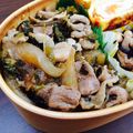 koyutori's cooksnap of when they made 豚肉と高菜漬けの炒め物.