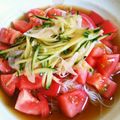 さなみ〜♪'s cooksnap of when they made さっぱり～！とまとぶっかけそうめん。.