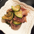 ♡ぽまこ♡'s cooksnap of when they made 豚とズッキーニの生姜焼き.
