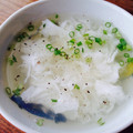 kaokaofood's cooksnap of when they made 【一人暮しの】玉子の白身スープ【レシピ】.