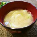 runa10's cooksnap of when they made きゅうりの味噌汁.