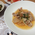 とみいちご's cooksnap of when they made 大根、挽き肉のめんつゆ煮.