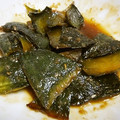 himalin's cooksnap of when they made かぼちゃの皮のきんぴら.