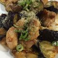 あまぽちゃ's cooksnap of when they made なすと鶏肉のぽん酢炒め.