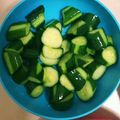 にしっちちゃん's cooksnap of when they made きゅうりと昆布茶だけ！浅漬け風〜.