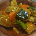 パンプキン★★'s cooksnap of when they made かぼちゃと鶏肉のほっとくだけでウマイ煮物.
