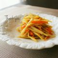 megmicky's cooksnap of when they made 塩トマトで♪きんぴらゴボウ✿.
