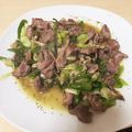 ゆいちゃん∞'s cooksnap of when they made 砂肝とピーマンの炒め物♪.