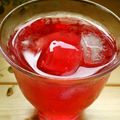punchinello's cooksnap of when they made 赤、青じそジュース 秘訣は氷砂糖♪.